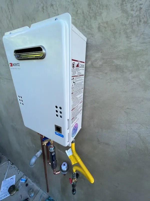 Tankless water heater installation for Clarkdale homes